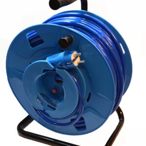 Rallonges H07BQ-F 3g2,5 mm2 blue 750V sur un tambour inversé 30m