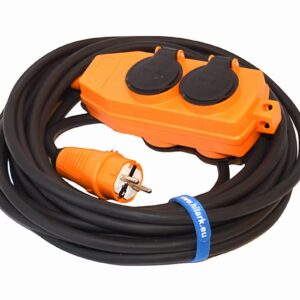 Rallonge électrique H05RR-F 3×1,5 5m séparateur d’orange