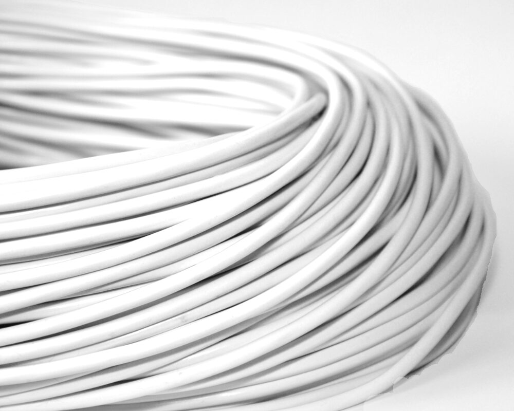 Câble H05VV-F 3×1 mm2 Blanc Câble pour rallonges électriques 25m