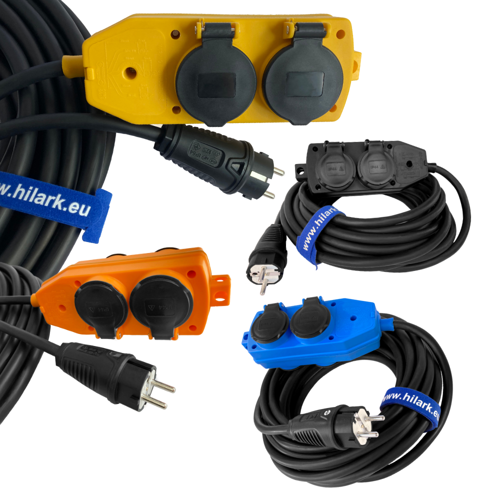 Rallonges 3 fils de section 2,5 mm2