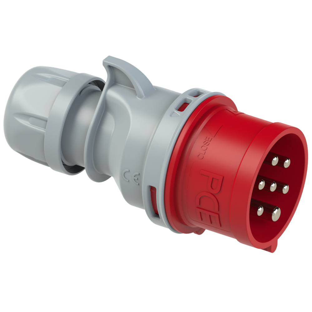 Prise portable PCE 16A 5P 400V 7h IP44 017-6V