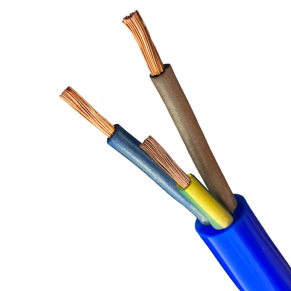 Câble PUR H07BQ-F 3×1,5 mm2 1m