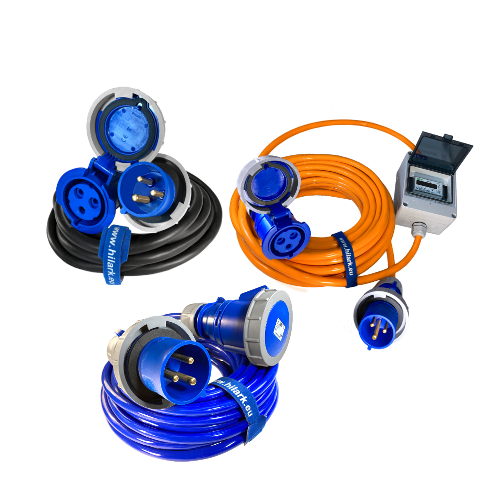 Rallonges pour le courant de quai