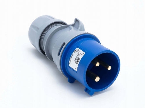 Fiche PCE 32A, IP44, série 023-6, camping