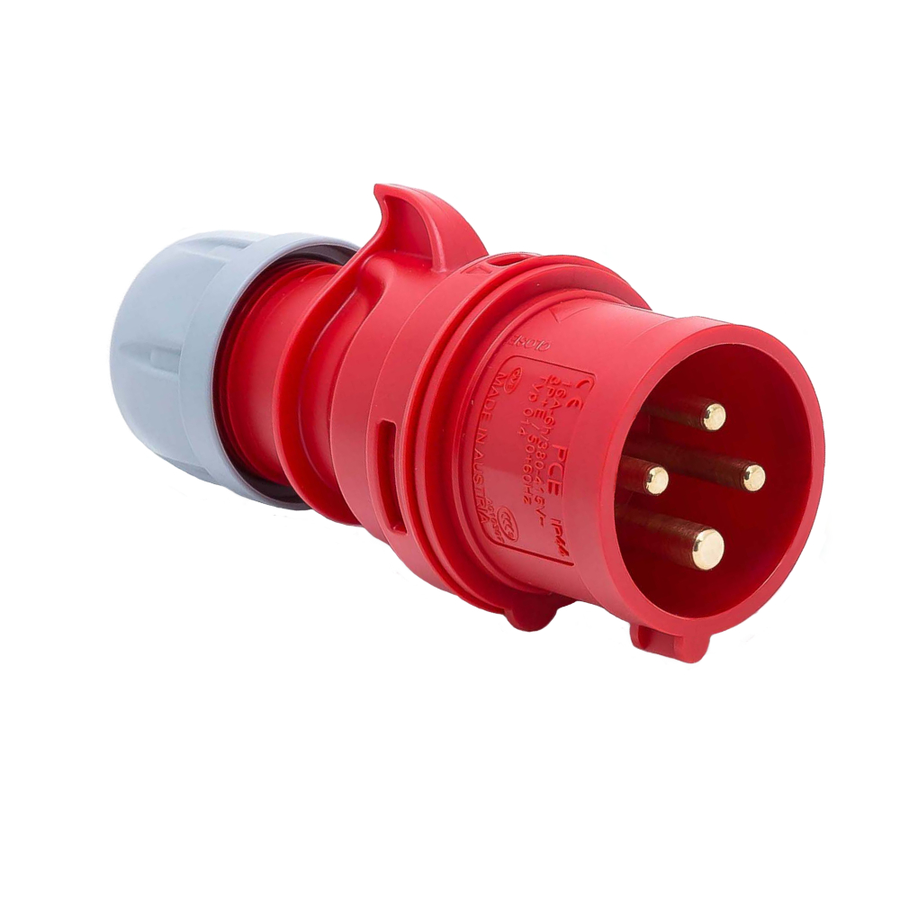 Fiche industrielle PCE 16A 400V 4 broches 014-6