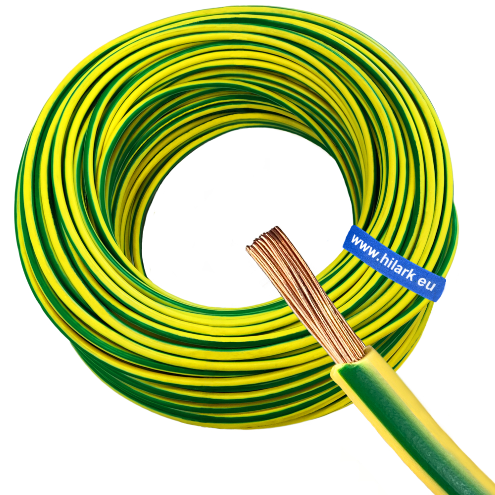 Câble d&rsquo;installation 1x4mm² H07V-K LgY souple classe 5 bleu 1m