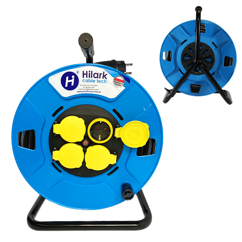 Rallonge électrique PVC Schuko H05VV-F OWY 3x2,5mm²