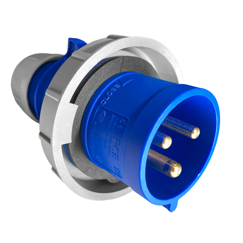 Fiche PCE 16A IP67 série 0132-6 camping shark