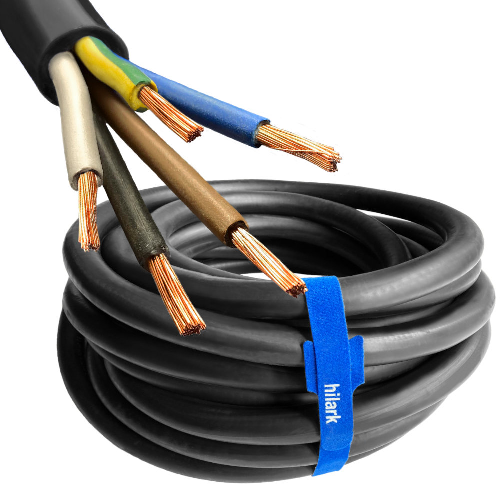 Câble en caoutchouc H07RN-F OnPd 5×10 Souple 100% cuivre 25m