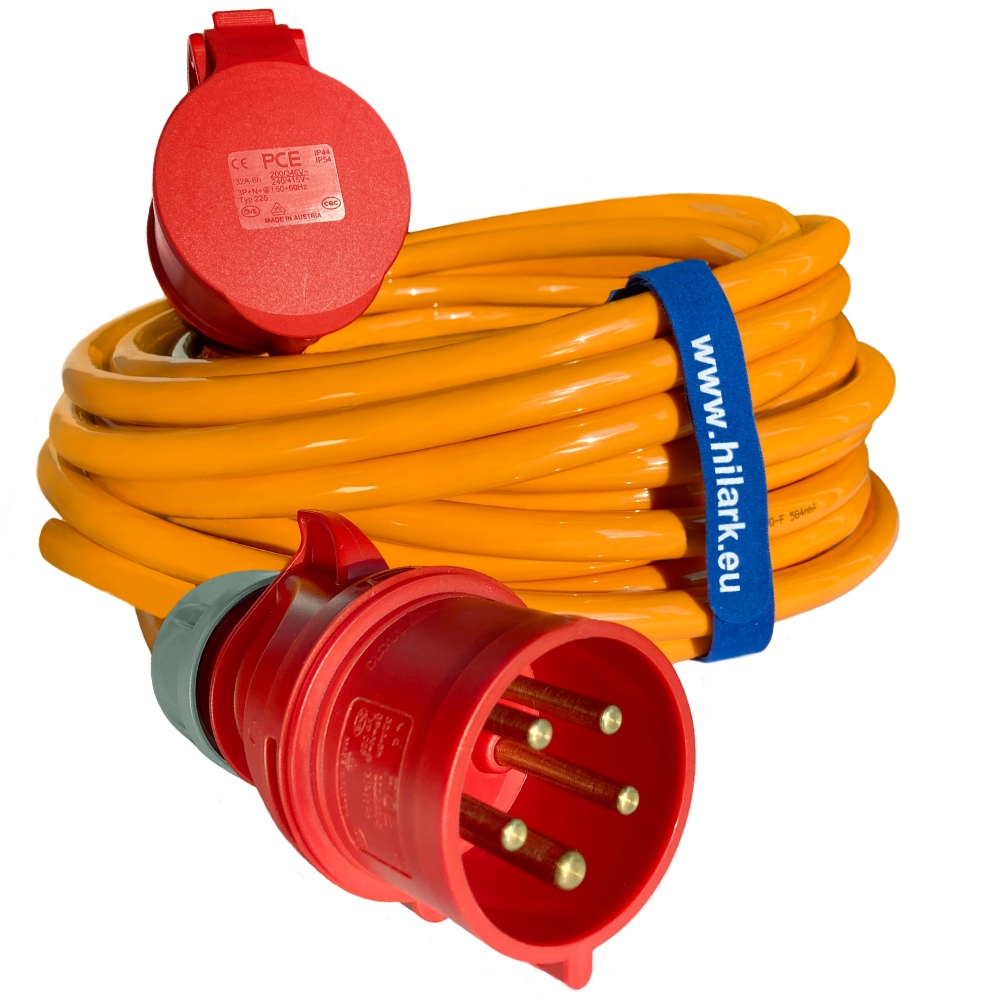 32A Rallonges triphasées CEE 5g4 H07BQ-F