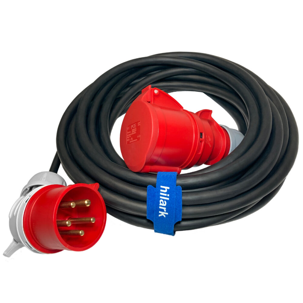 Rallonges triphasées CEE 32A 5g4 H07RN-F