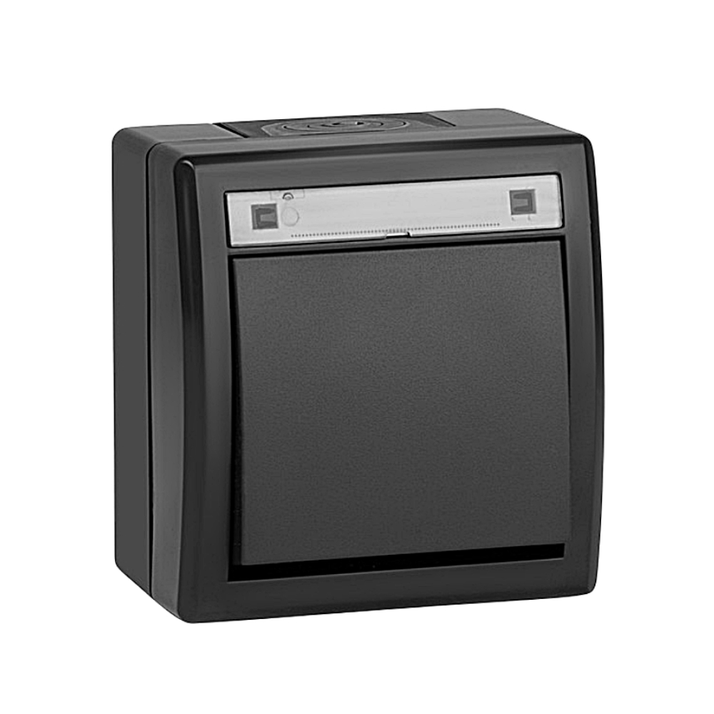 AQUANT 2K interrupteur en saillie 1 pôle va-et-vient IP55 EPN 5001-17