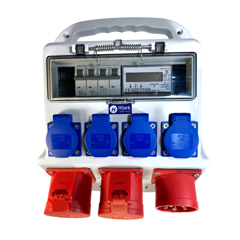 Coffret de chantier 2x16A + 4x230V PCE + Rallonge de chantier 3m