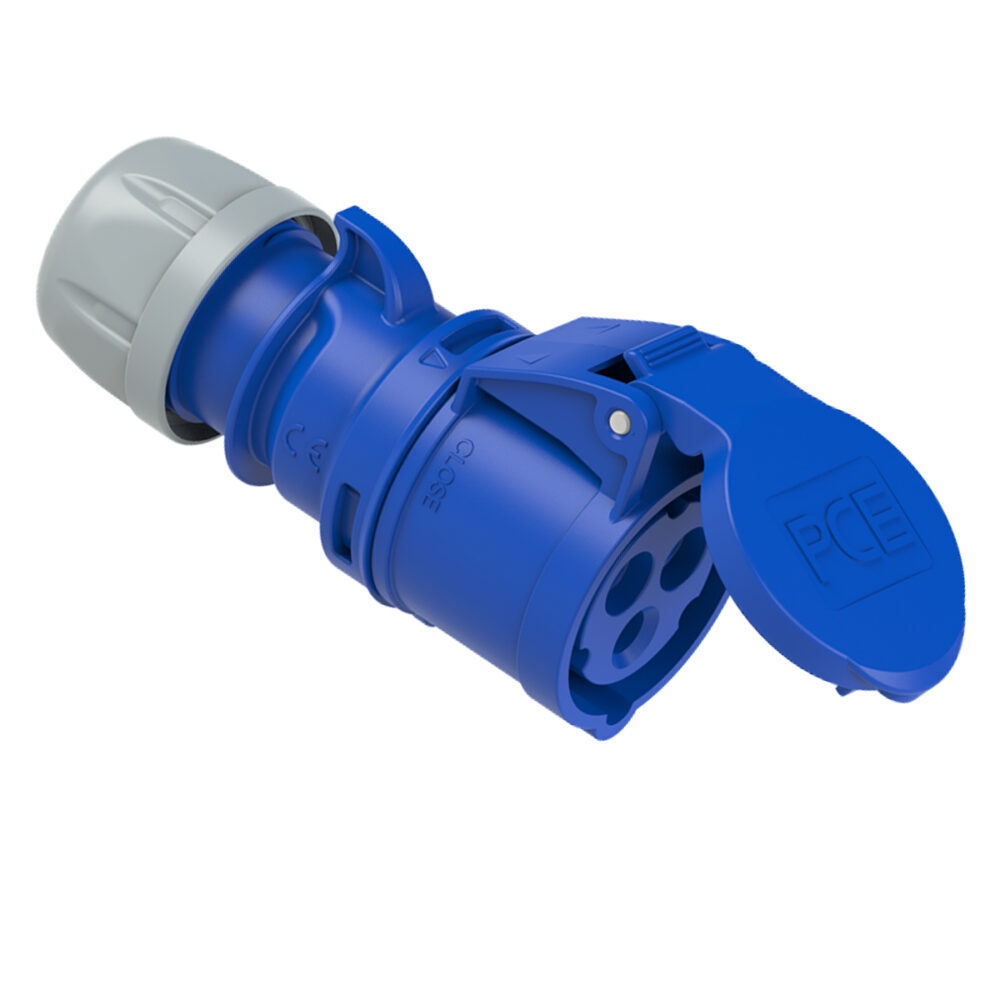 Prise mobile PCE 32A 3P 6h IP44 223-6 camping