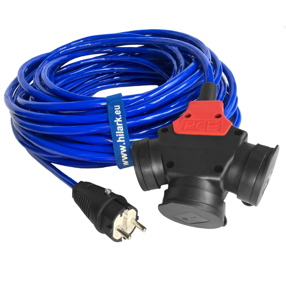 Rallonge répartiteur de chantier 3+1 H07BQ-F 3G2,5 1m