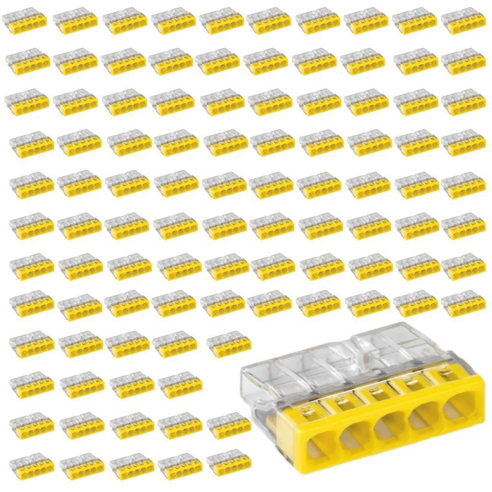 Connecteur rapide Wago 100 pcs 2273-205 0,5-2,5 mm²