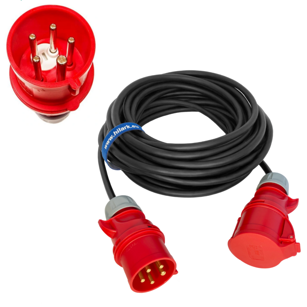 Rallonges triphasées CEE 16A 5g2,5 H07RN-F