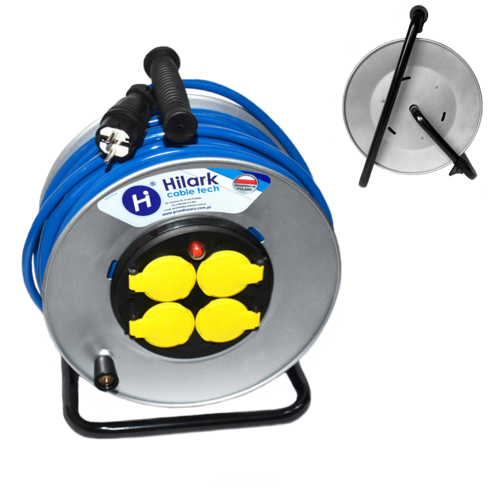 Rallonge en polyuréthane, 3×2,5 1m H07BQ-F bleue