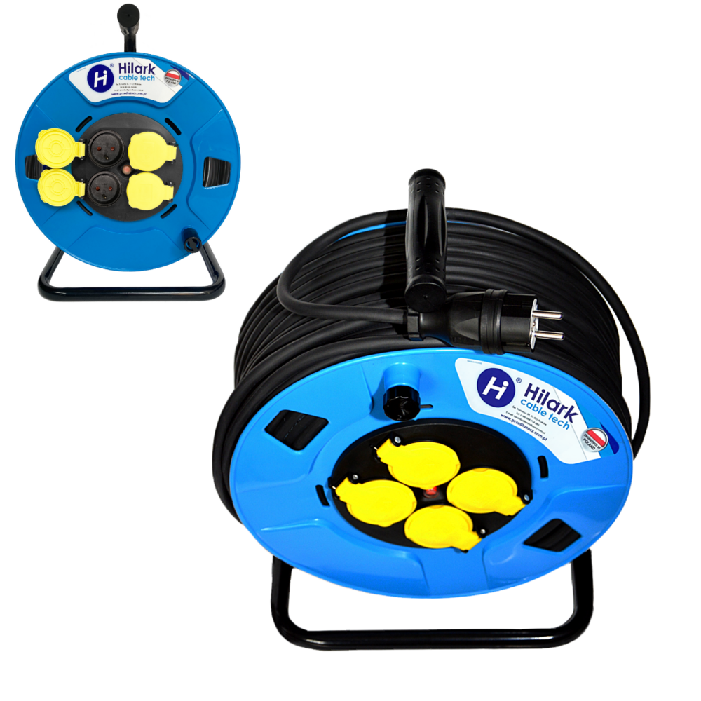 Prolongateur de chantier 4+1 H07RN-F 3g1,5 1m sur tambour