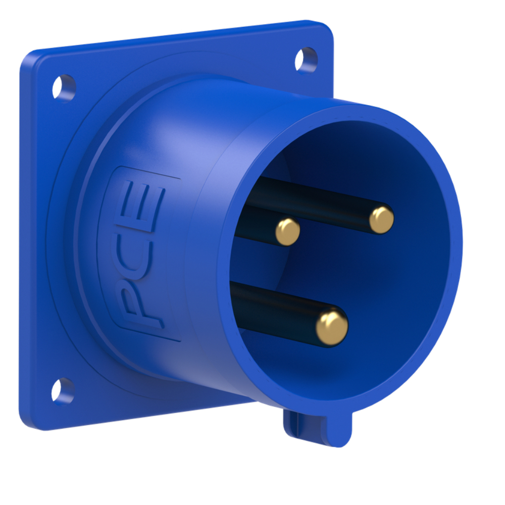 Fiche de tableau PCE 32A 3P IP44 623-6 droite