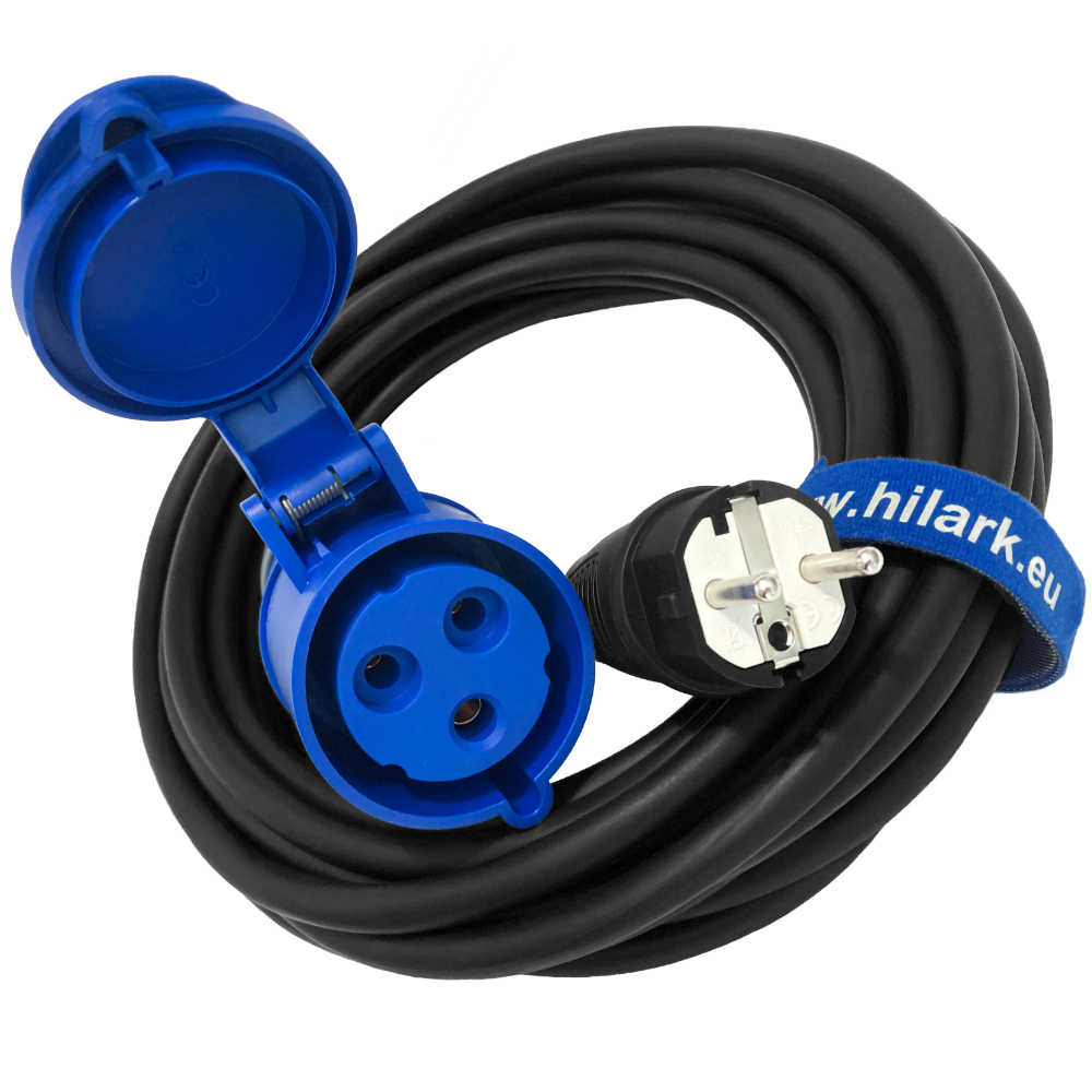 Adaptateur camping-car H07RN-F 3×2,5 Camping 1m CEE