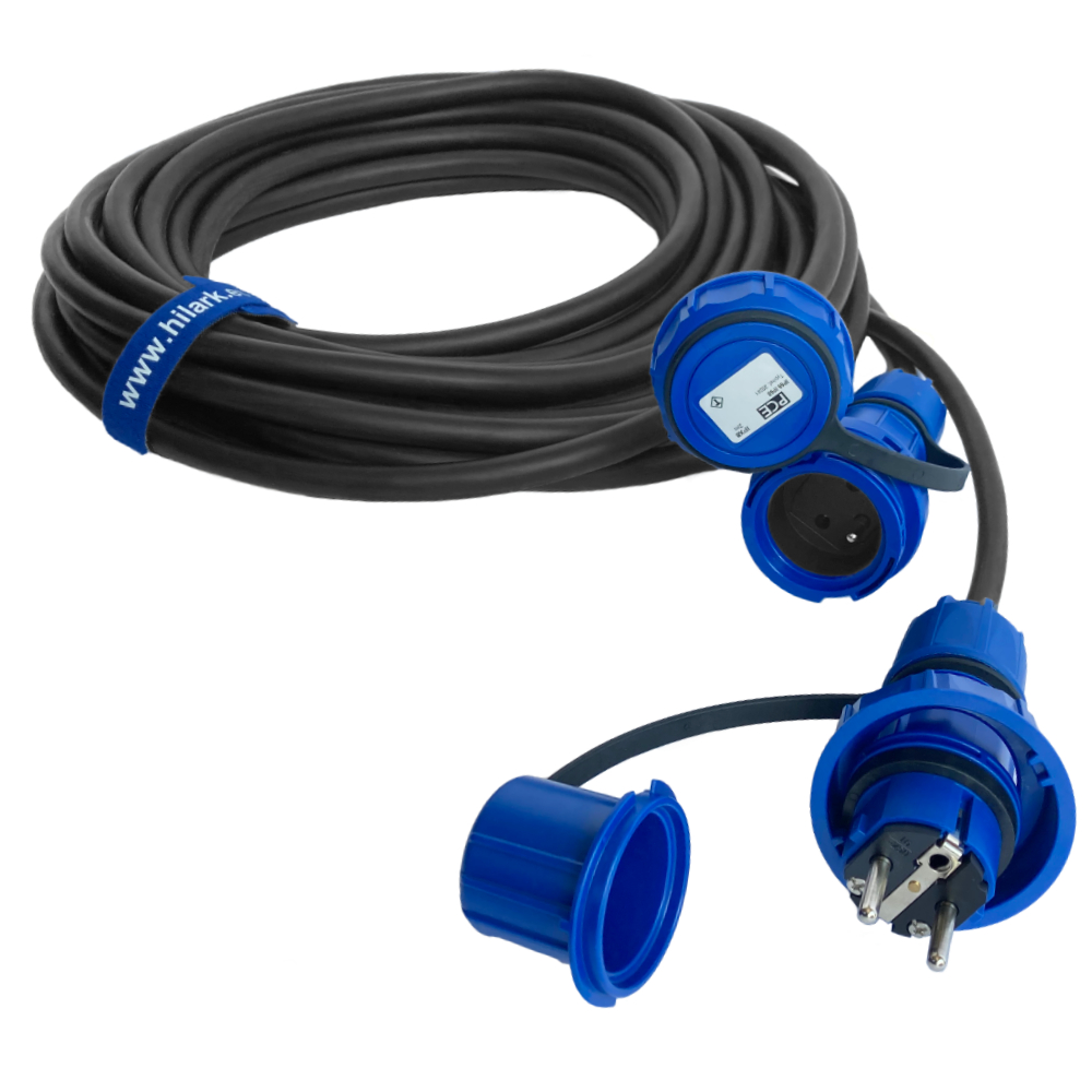 Rallonges pour utilisation sous-marine H07RN-F 3x1,5mm² IP67