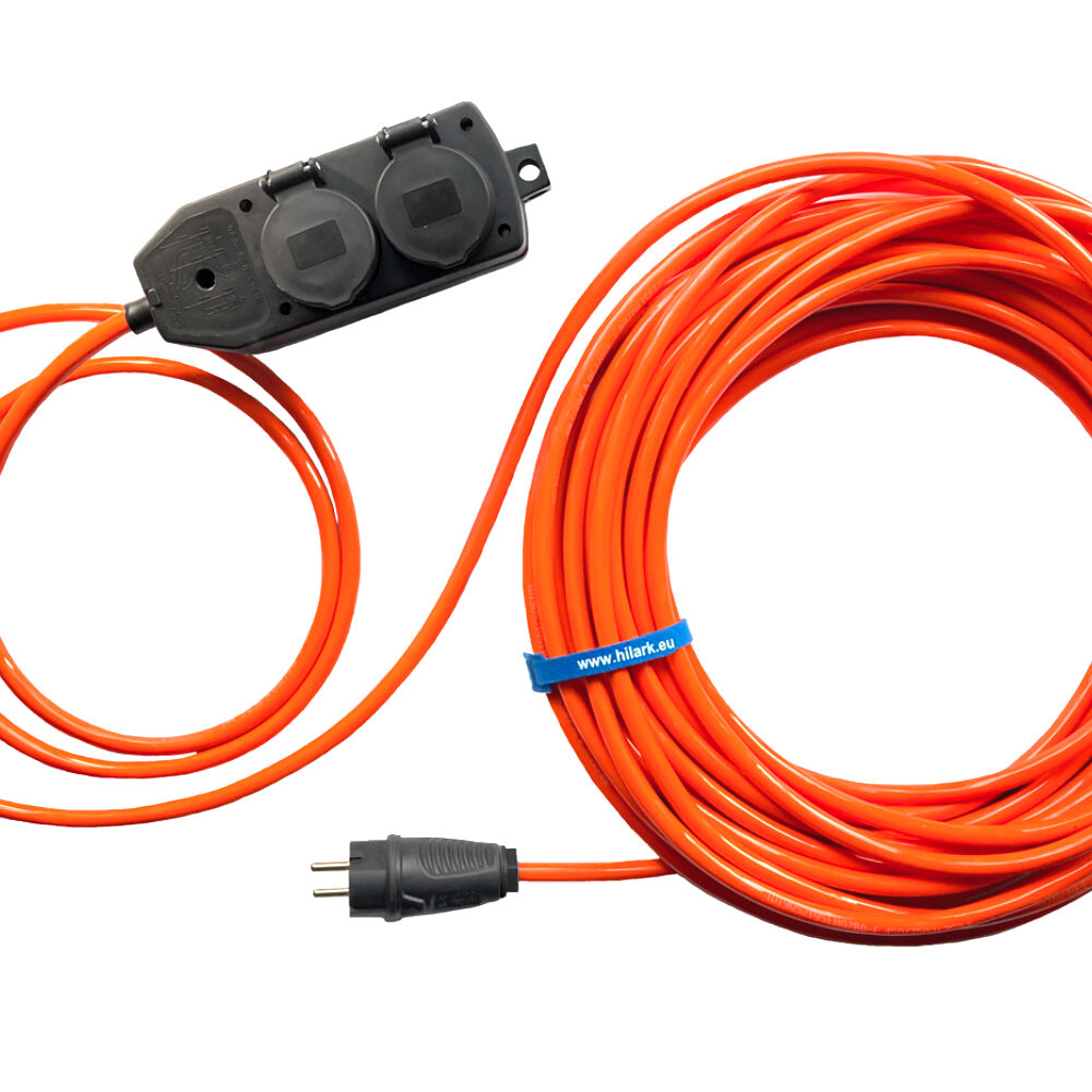 Rallonge H07BQ-F Polyuréthane (PUR) 3×1,5 1m Répartiteur 4+1