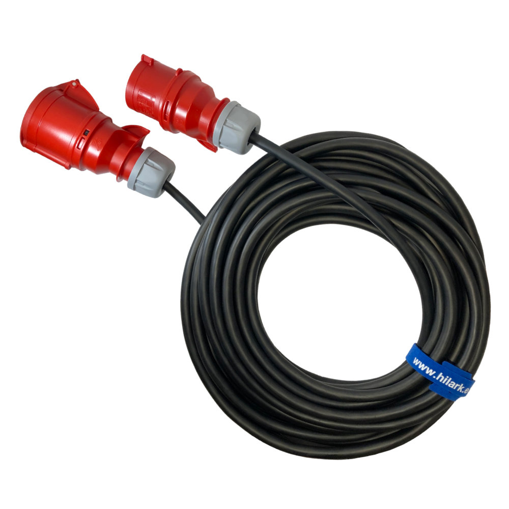 Rallonges triphasées CEE 32A 5g4 H05RR-F