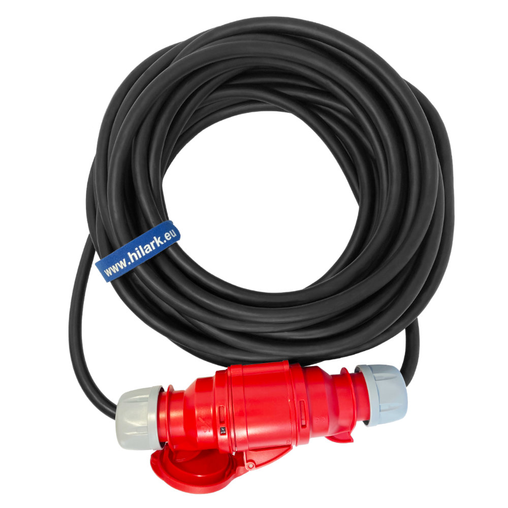 16A Rallonges triphasées CEE 4x2,5 H07RN-F