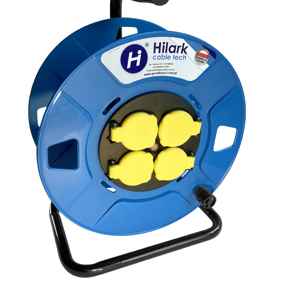 Bęben pusty do przedłużacza 25m