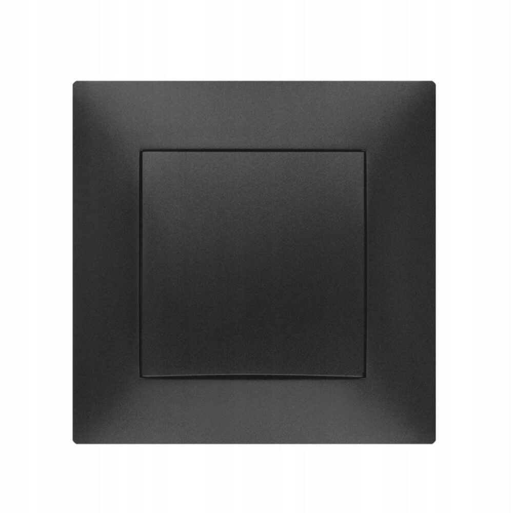 Interrupteur simple électrique CARLA unipolaire s/v 1710-09 noir EPN