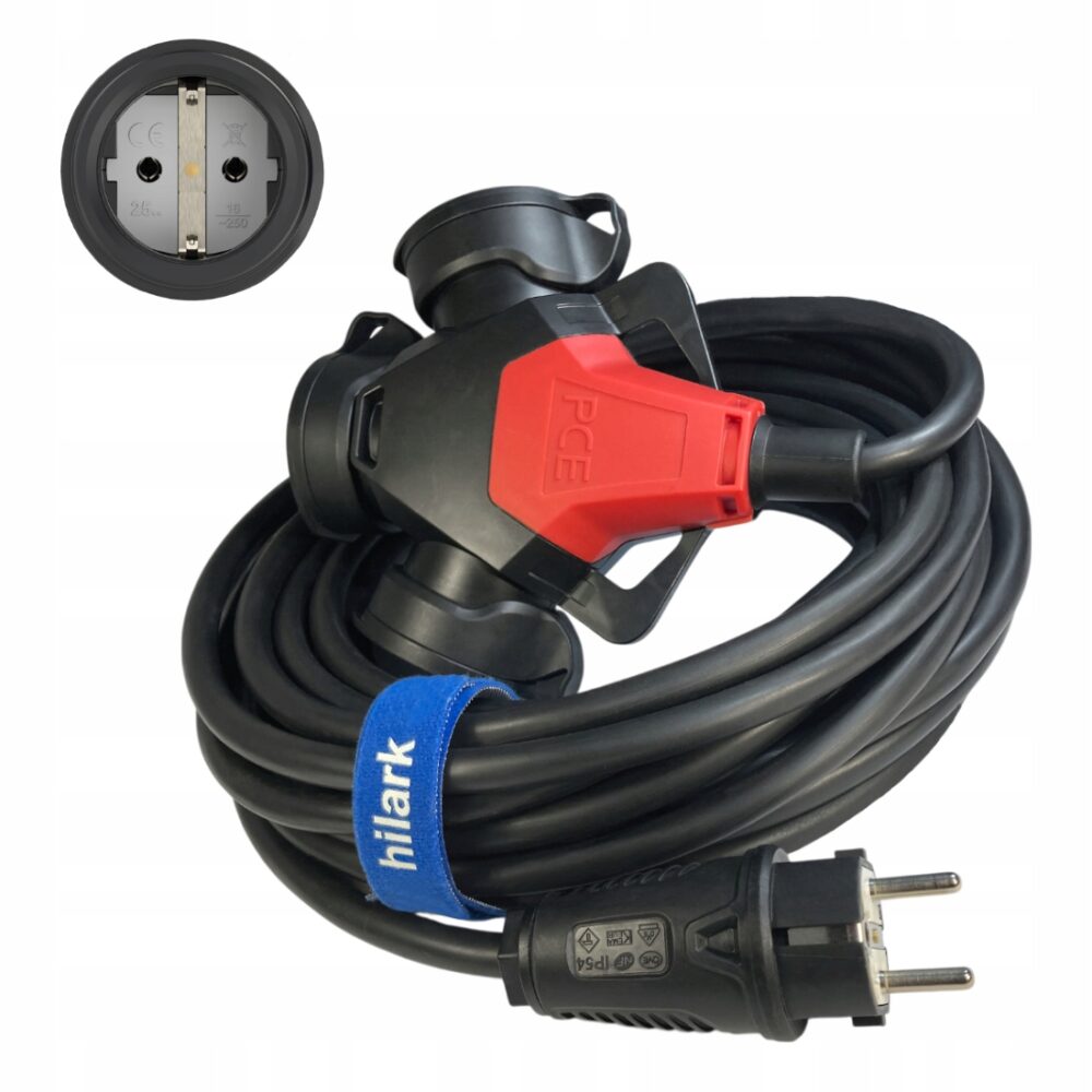 Przedłużacz NSHTÖU-J 3×2.5mm² 2m