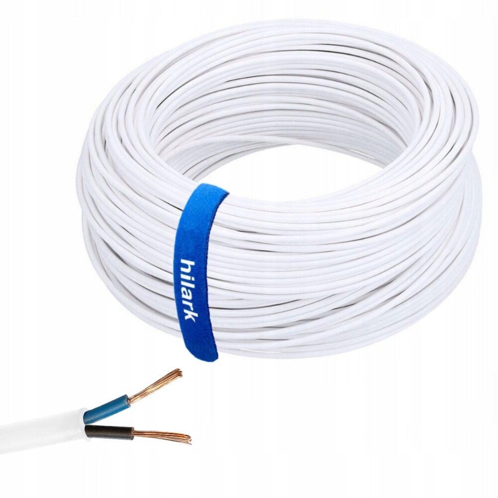 H03VV-F OMY 2x0,75 blanc