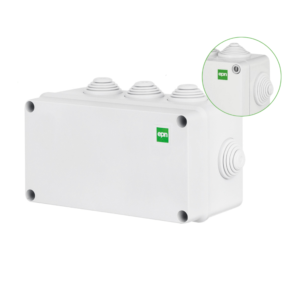 Boîtier en saillie INDUSTRIAL EPN 156x955x68 IP55