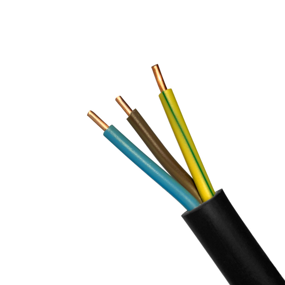 Câble souterrain YKY 3x4mm² NYY-J 1m