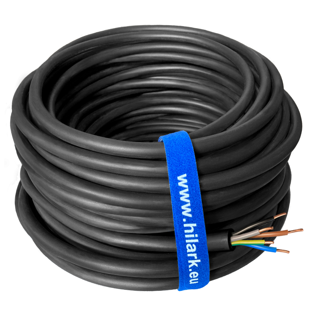 Câble souterrain YKY 5x10mm² NYY-J 1m