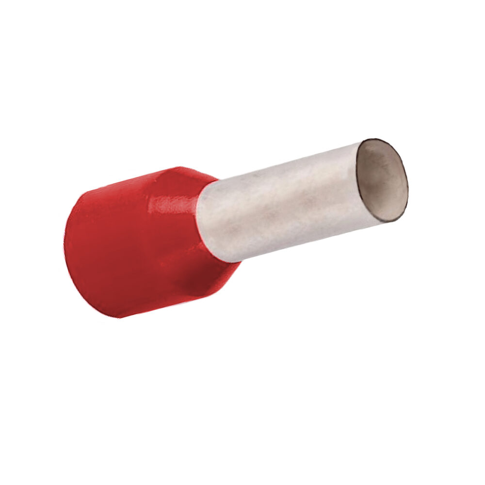 Embout de câble isolé 10mm² / 12 embouts isolés