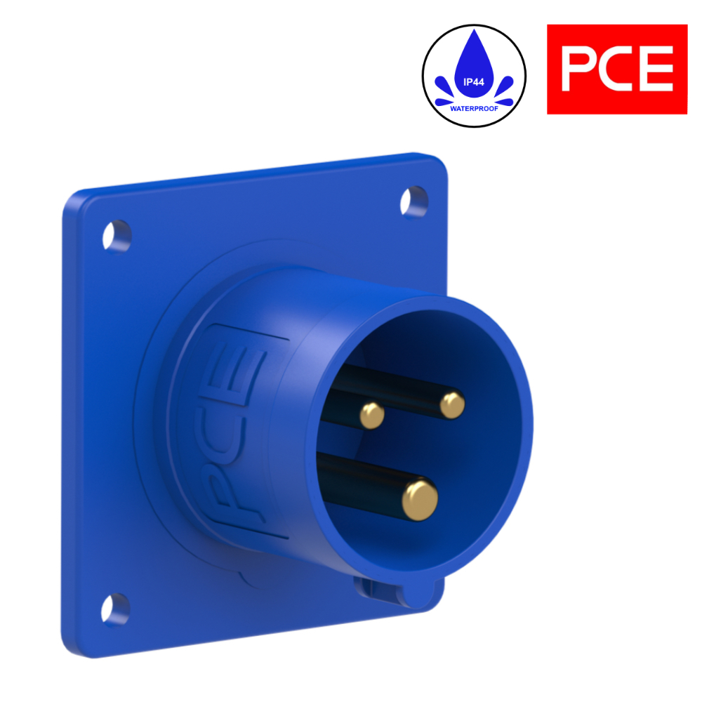 Fiche pour tableau PCE 16A 3P IP44 613-6 droite