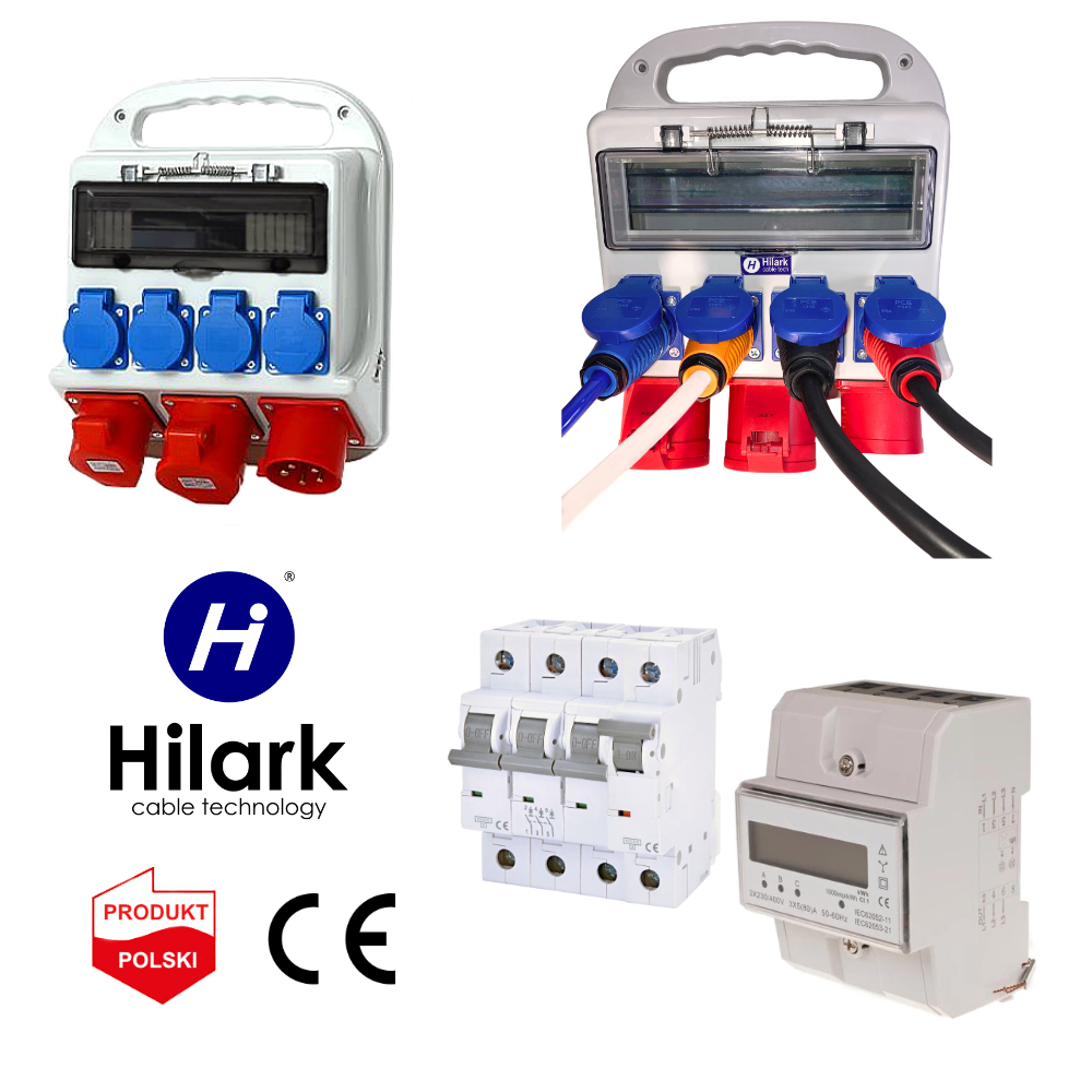 Coffret de chantier 2x16A + 4x230V PCE + Rallonge de chantier 3m