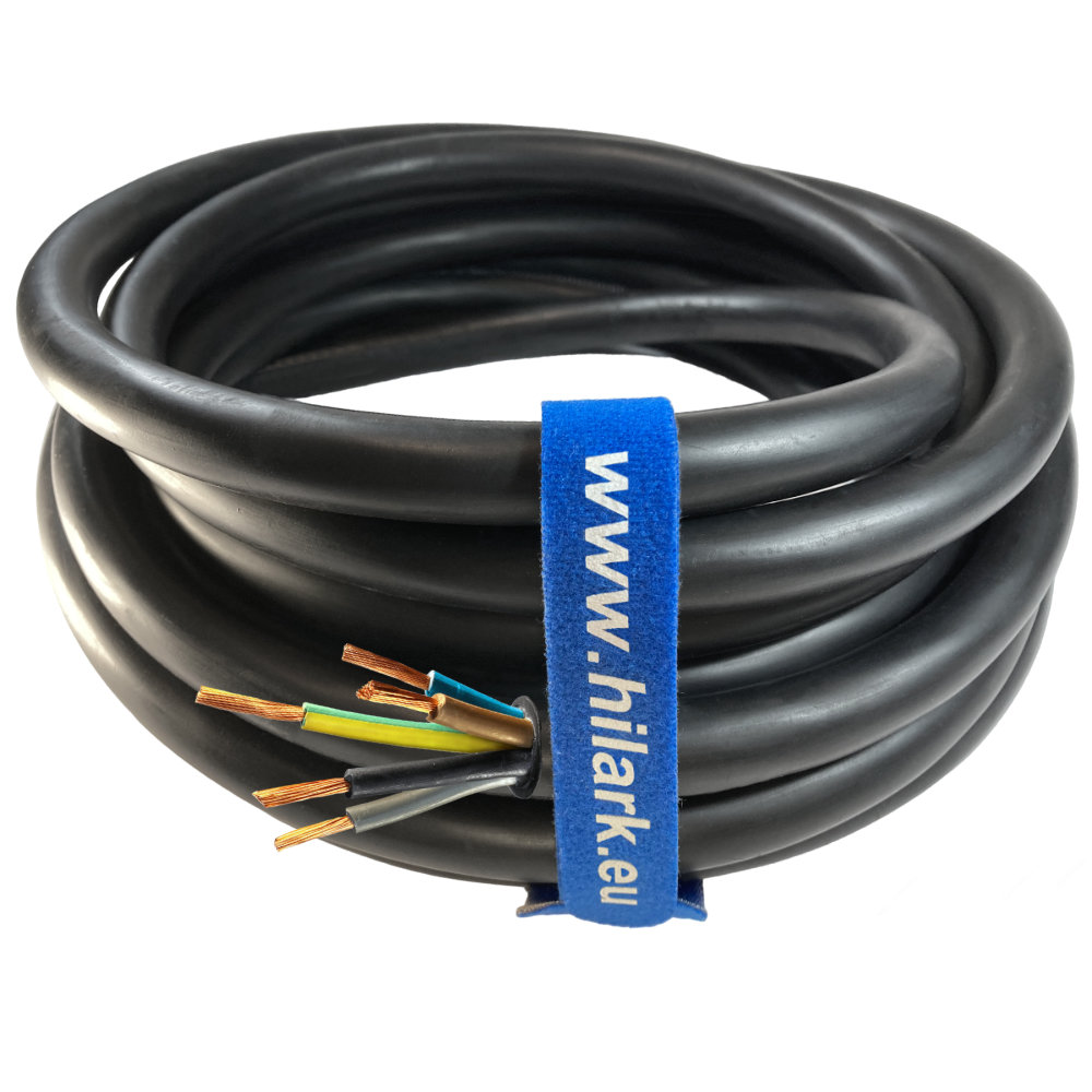 Câble en caoutchouc H07RN-F OnPd 5×6 souple 100% cuivre 1m