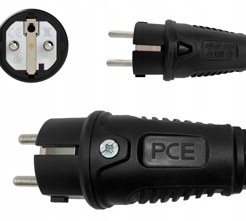 Rallonge H05VV-F 3x1mm² 1m