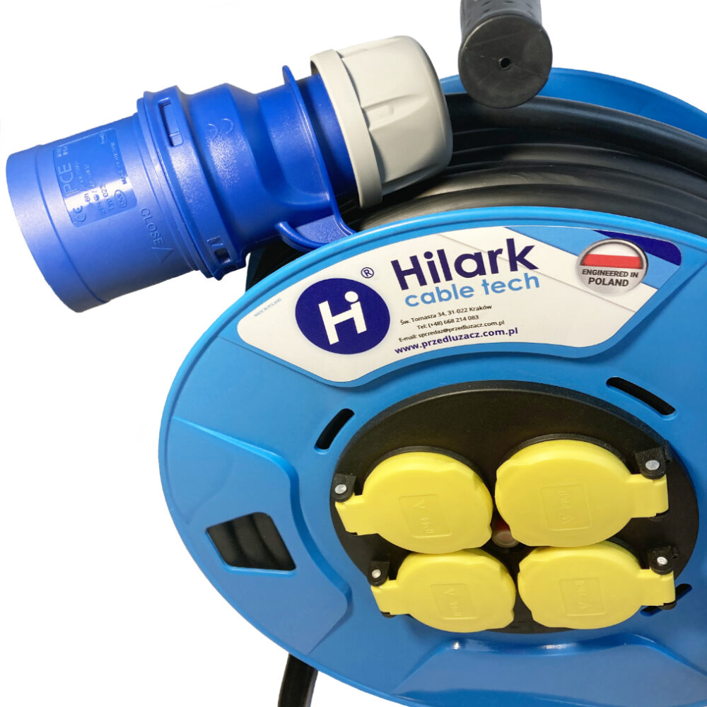 Rallonge pour camping-car CEE H07RN-F 3×2,5 mm² 1m