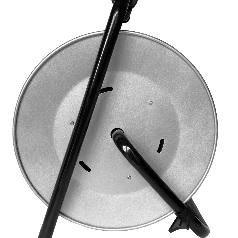 Enrouleur à cadre métallique vide pour rallonge électrique – 50M