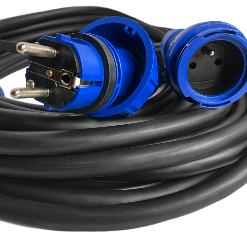 Rallonge sous-marine H07RN-F 3×1,5 1m