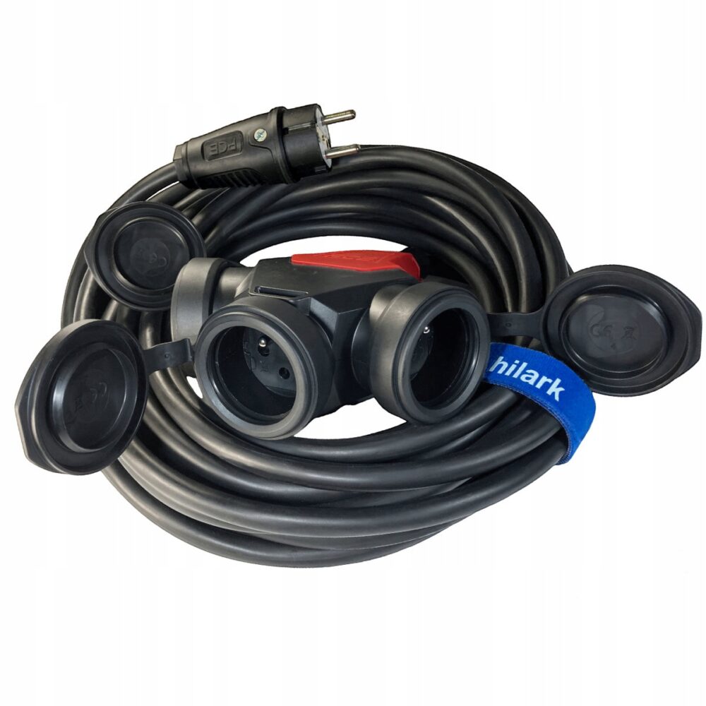 Répartiteur de chantier H05RR-F 3x2,5 adaptateur triple