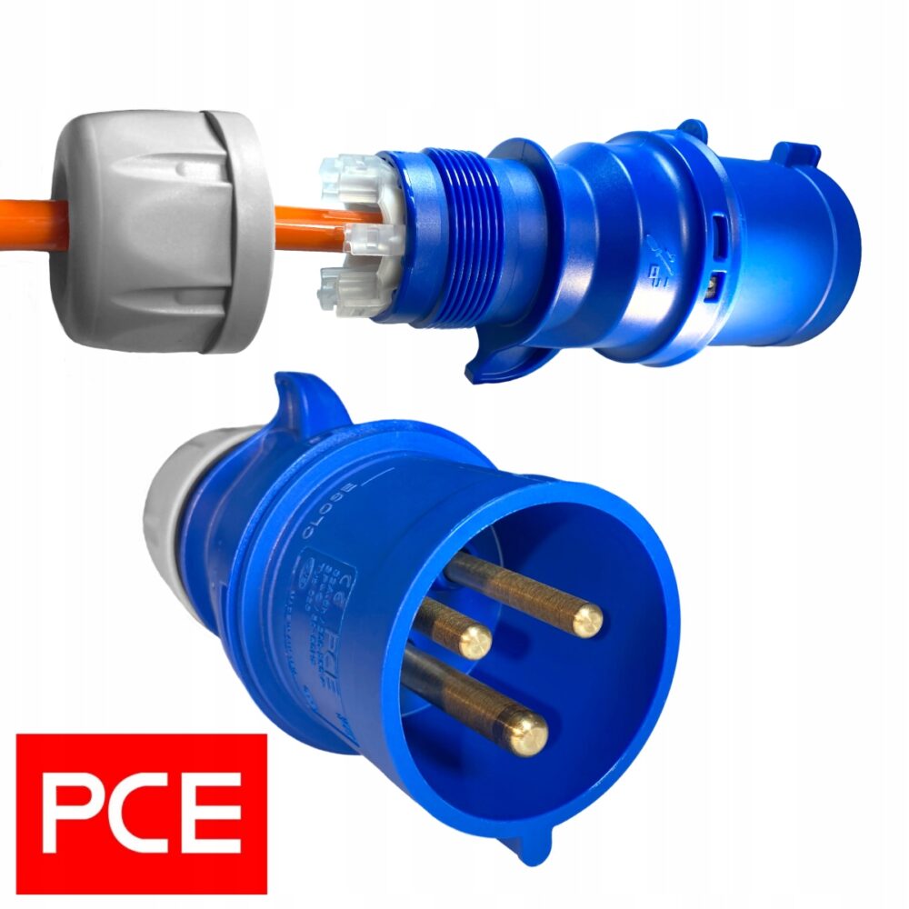 Rallonge H07RN-F 3×2,5mm² 2m