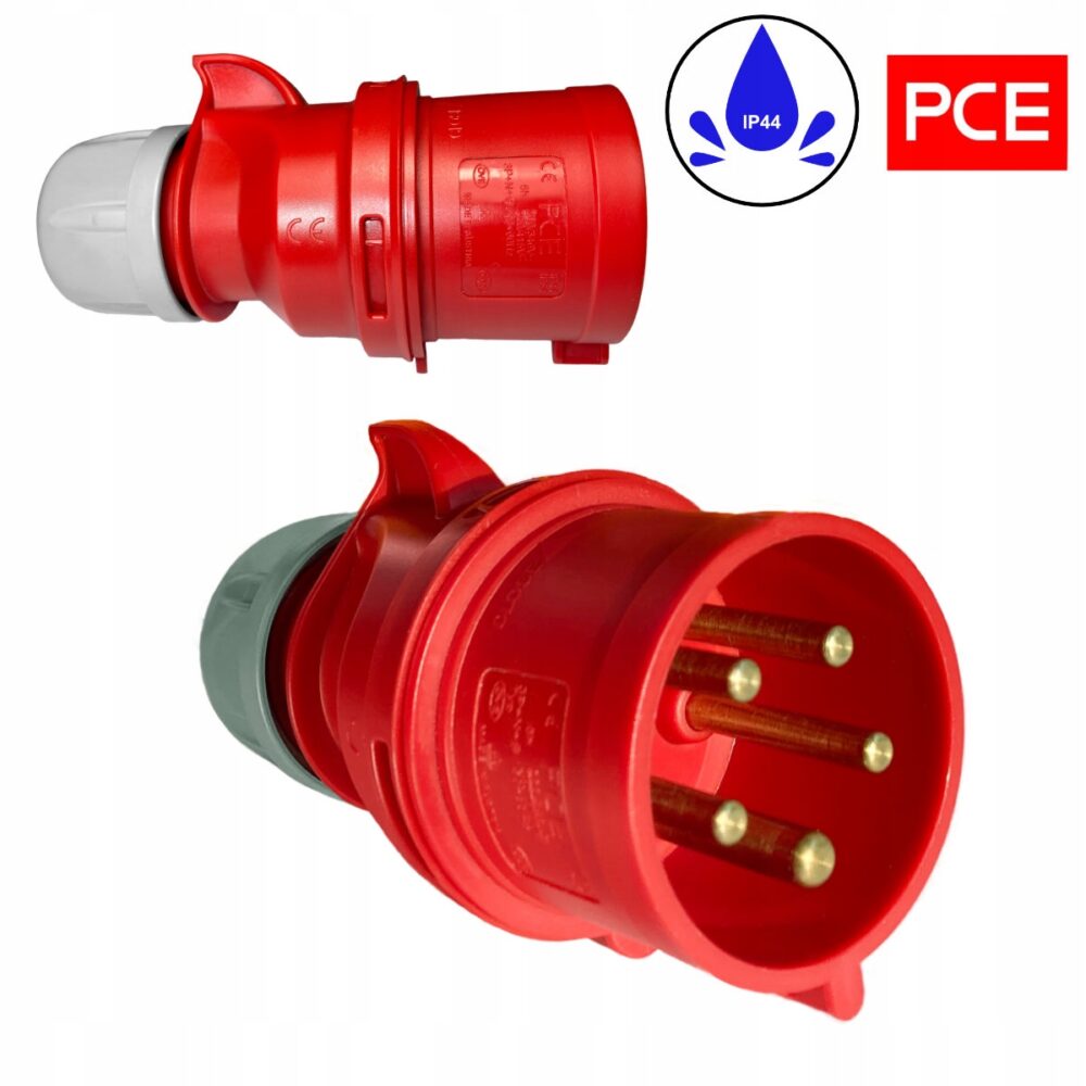 Rallonge H07BQ-F 5×2,5mm² 1m Orange haute visibilité