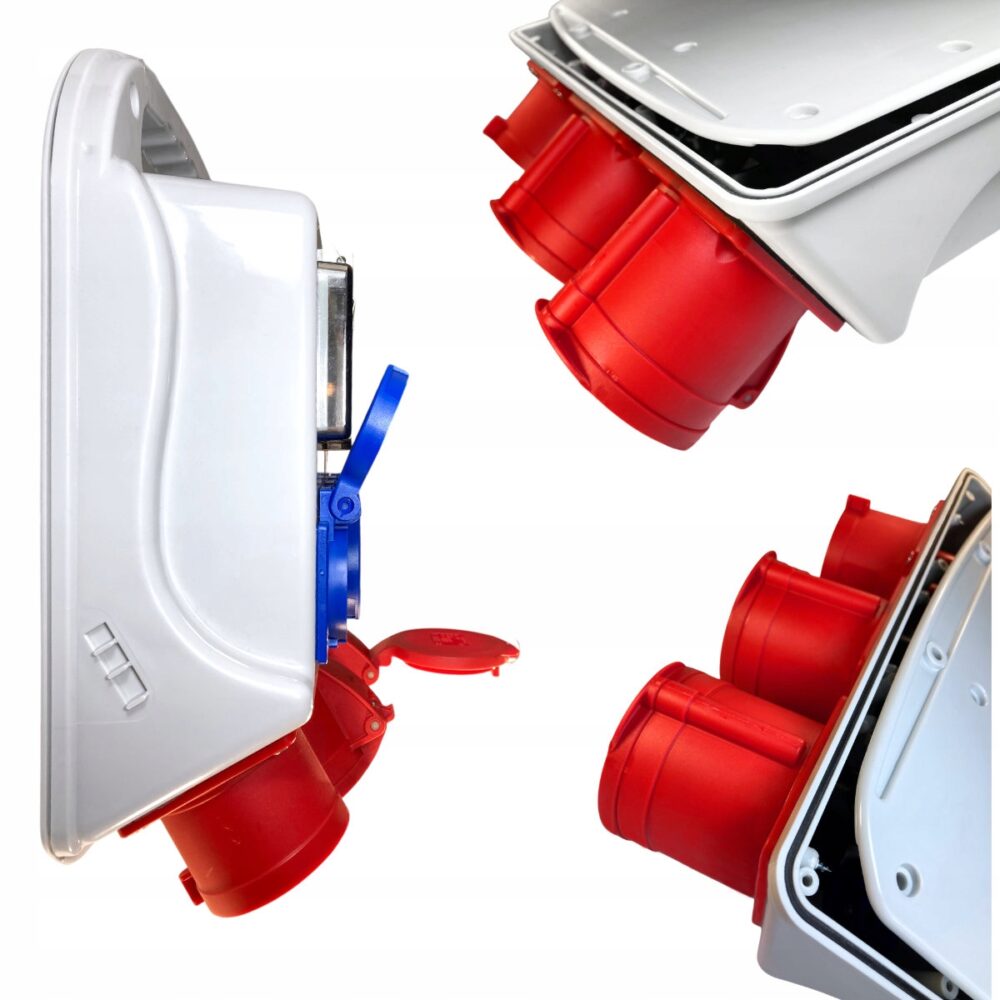 Coffret de chantier 2x16A + 4x230V PCE + Rallonge de chantier 3m