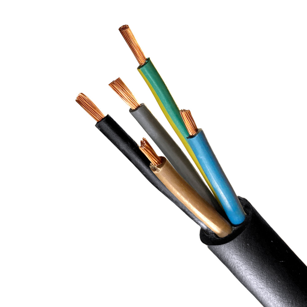 Câble en caoutchouc H07RN-F OnPd 5×1,5 souple 100% cuivre 1m