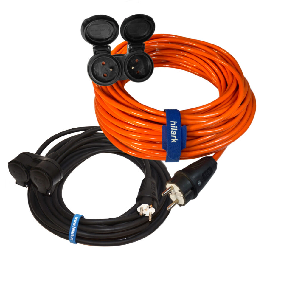 Rallonge avec répartiteur 2 prises